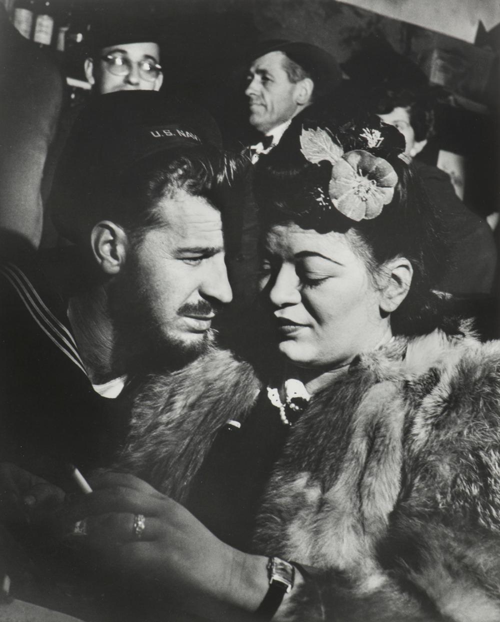 lisette model austrian american 1901 1983 sailor and girl c 1940 1979 · Adams Amsterdam Auctions · 2025-09-15 Lisette Model comparable auction result: lisette model austrian american 1901 1983 sailor and girl c 1940 1979