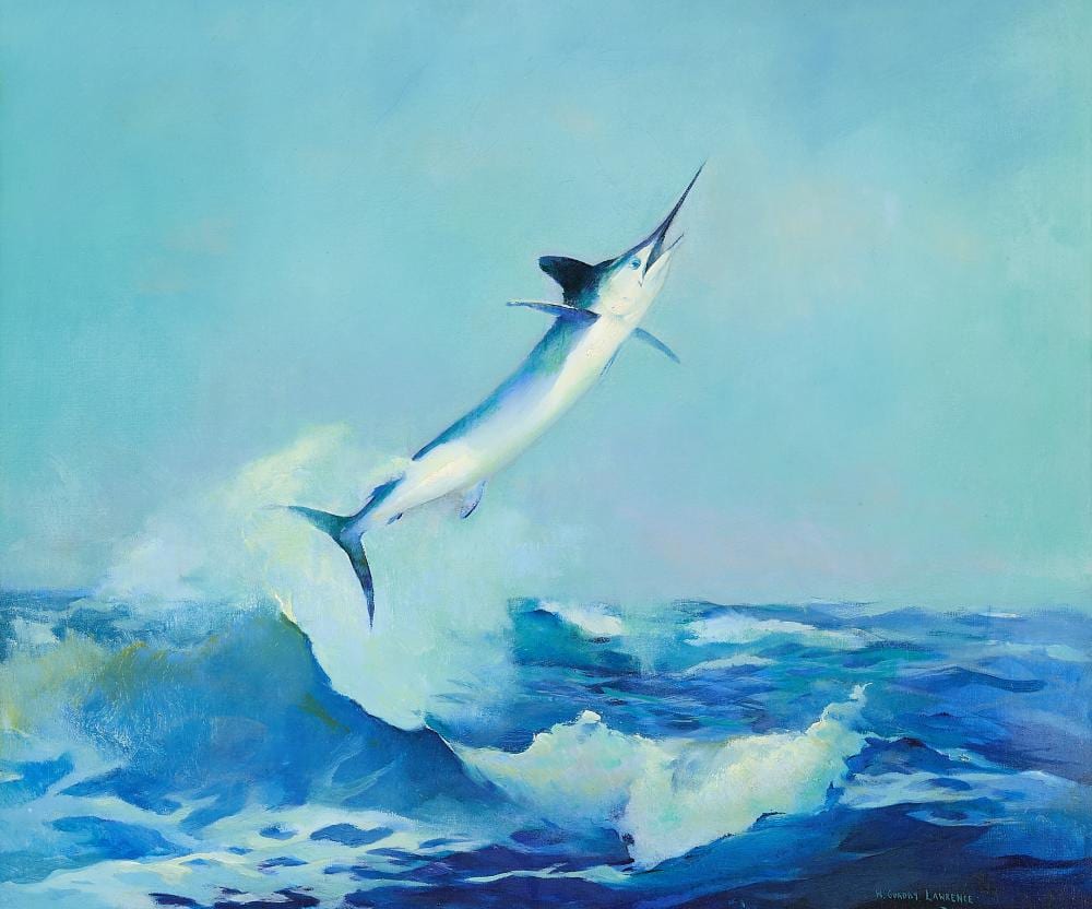 William Goadby Lawrence comparable auction result: william goadby lawrence he breaks marlin oil