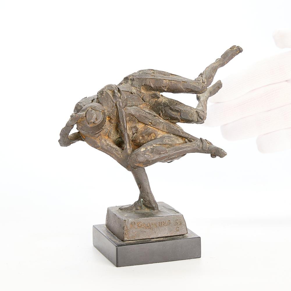 Paul Theodore Granlund comparable auction result: paul granlund two figures i bronze 1959