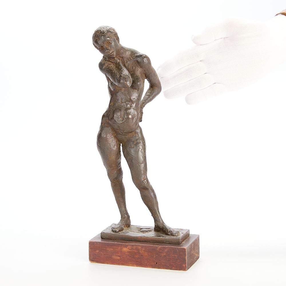 Paul Theodore Granlund comparable auction result: paul granlund standing figure bronze 1953