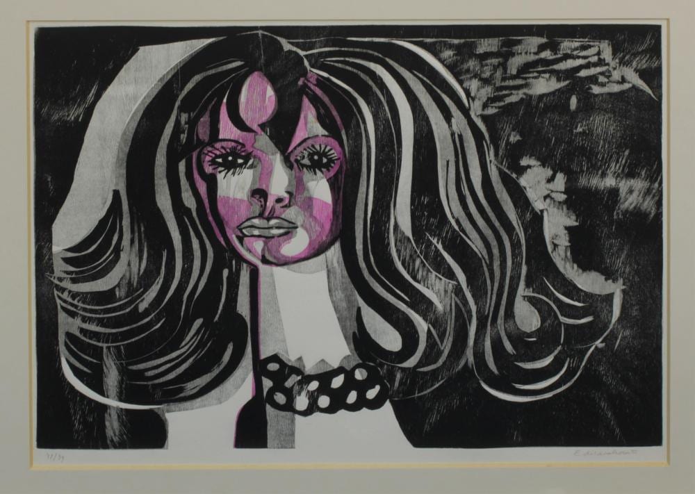 Emiliano di Cavalcanti comparable auction result: emiliano di cavalcanti brazilian 1897 1976
