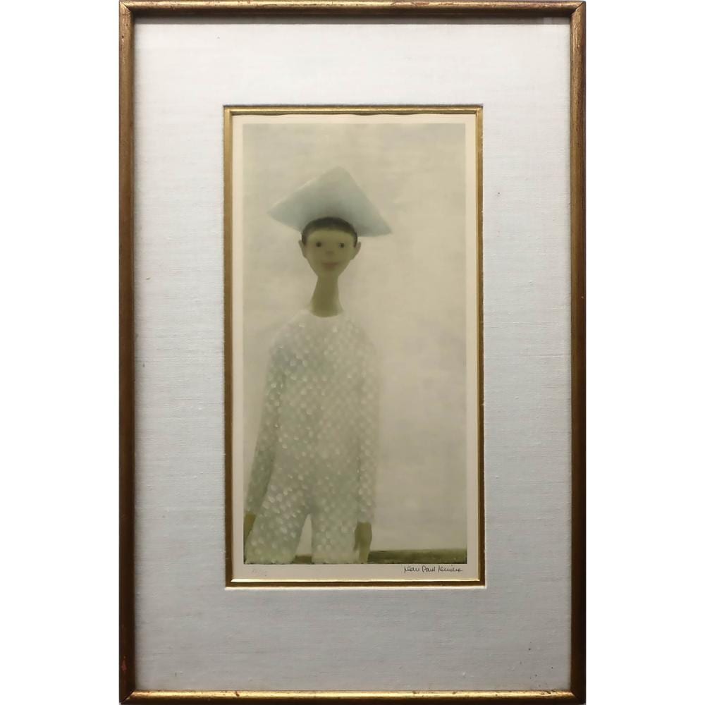 Jean-Paul Lemieux comparable auction result: jean paul lemieux canadian 1904 1990 petit arlequin