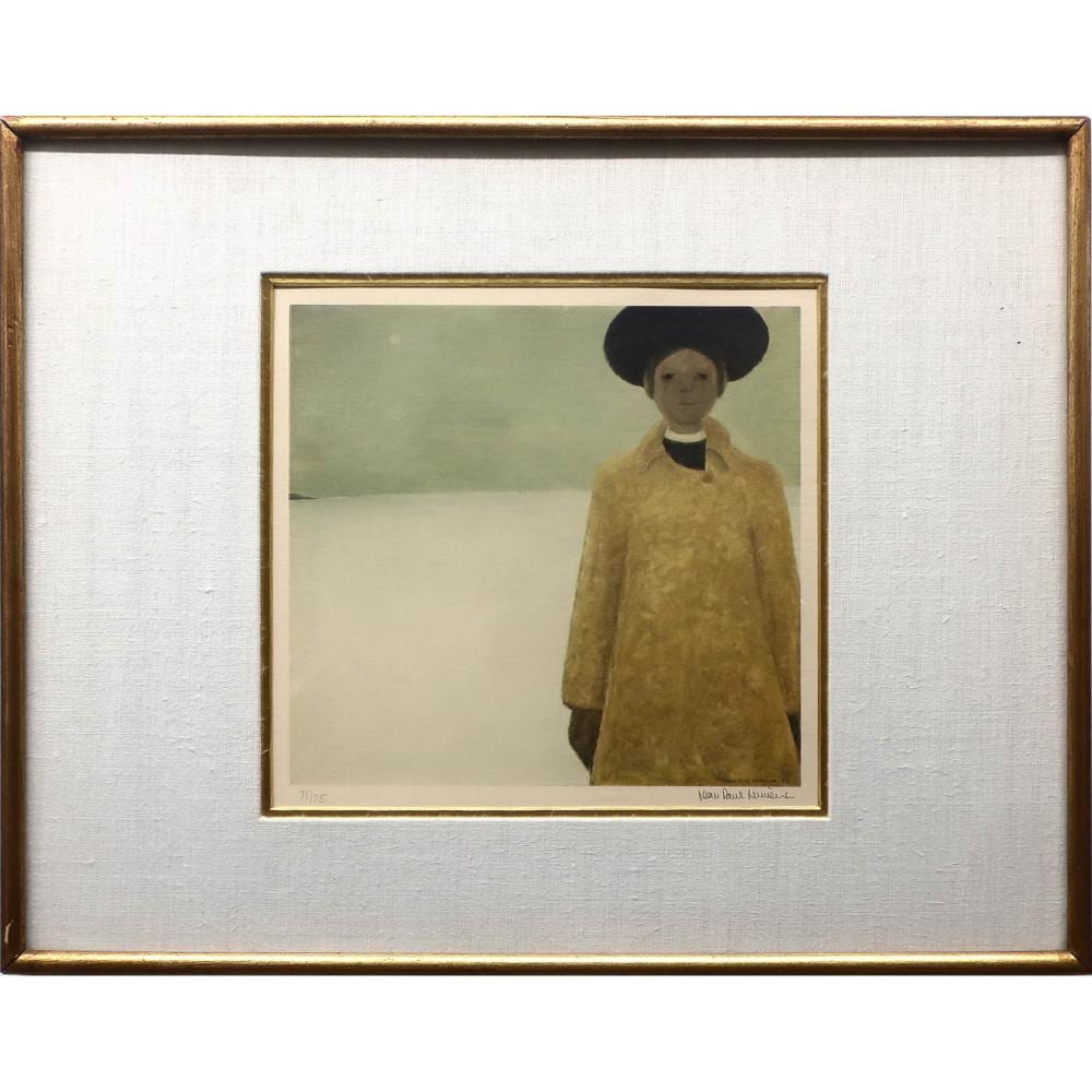 Jean-Paul Lemieux comparable auction result: jean paul lemieux canadian 1904 1990 julie and l univers
