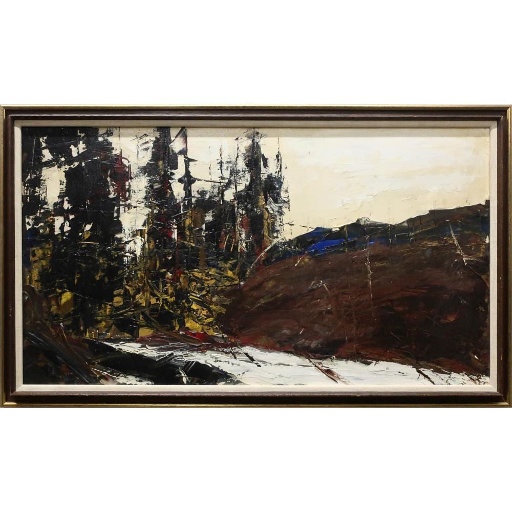 John H. Kinnear comparable auction result: john h kinnear canadian 1922 2003 untitled edge of the woods
