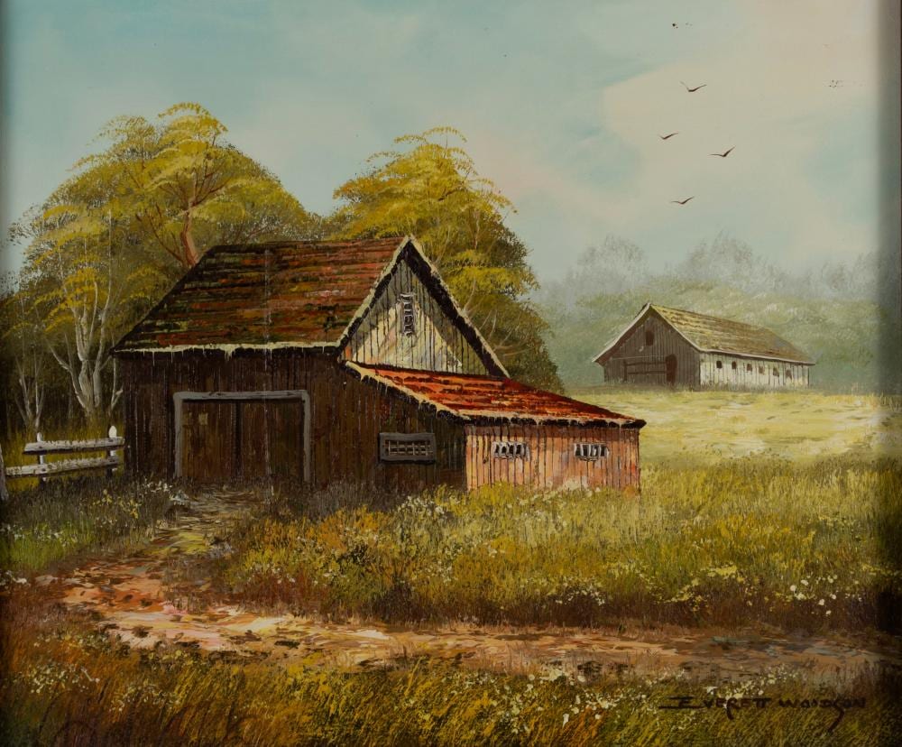 Everett Woodson comparable auction result: everett woodson american 1933 2016