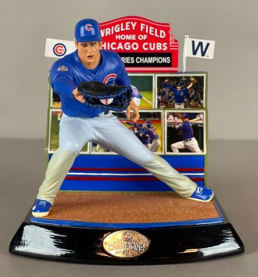 Anthony Rizzo comparable auction result: anthony rizzo 2016 world series game 7 hawthorne village figurine statue 806 with coa