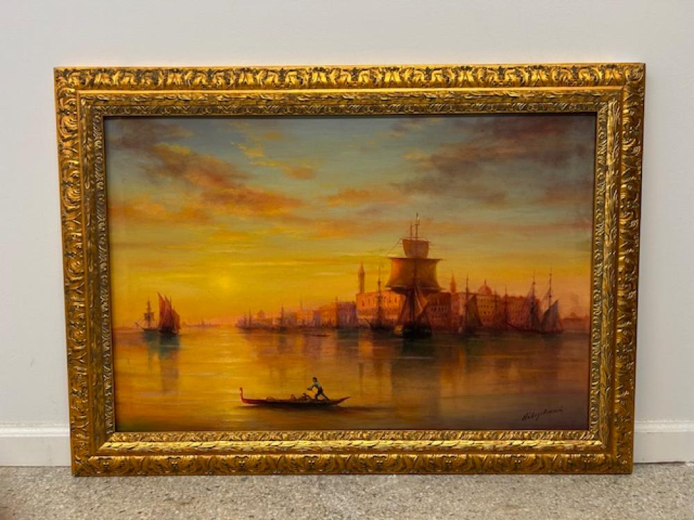 attr ivan aivazovsky oil canvas venice at dusk · Joshua Kodner · 2025-09-13 Ivan Aivazovsky comparable auction result: attr ivan aivazovsky oil canvas venice at dusk