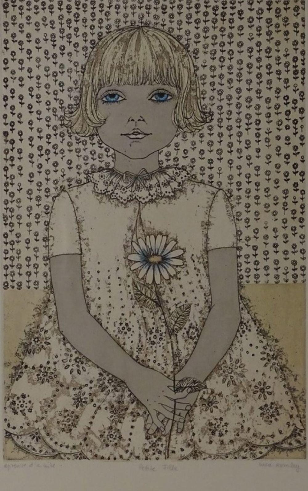 cuca romley b 1933 etching petite fille · Joshua Kodner · 2025-09-13 Cuca Romley comparable auction result: cuca romley b 1933 etching petite fille