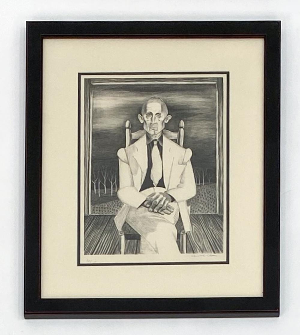 carroll cloar 1913 1993 lithograph · Westport Auction · 2025-09-11 Carroll Cloar comparable auction result: carroll cloar 1913 1993 lithograph