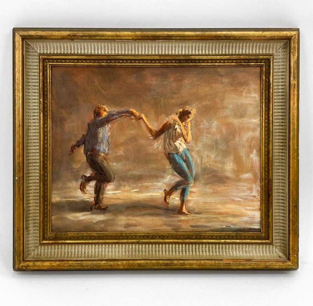 Lee Jackson comparable auction result: lee jackson 1909 2002 dancers o b painting