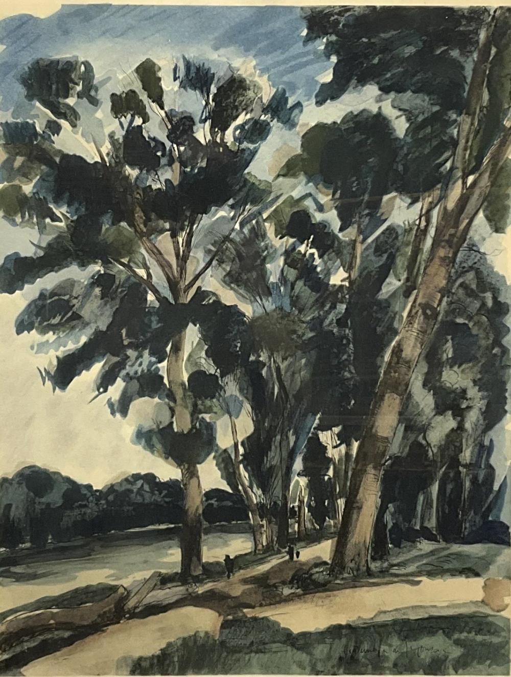 Andre Dunoyer de Segonzac comparable auction result: andre dunoyer de segonzac lithograph on paper