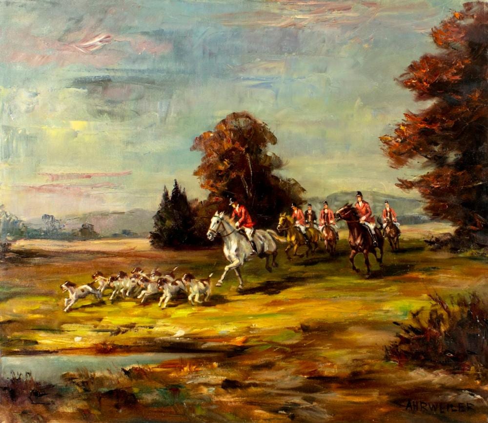 wilhelm p ahrweiler german 1905 1987 oil painting · Broward Auction Gallery LLC · 2025-11-02 Willy Ahrweiler comparable auction result: wilhelm p ahrweiler german 1905 1987 oil painting