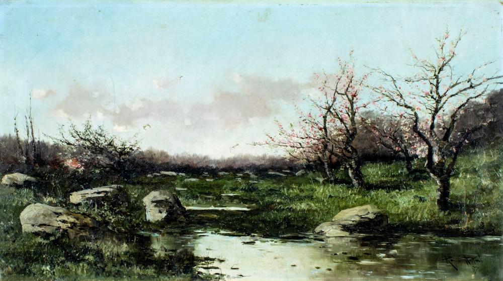 Ramos Manuel Artal comparable auction result: manuel ramos artal spain 1855 1900 oil painting antique