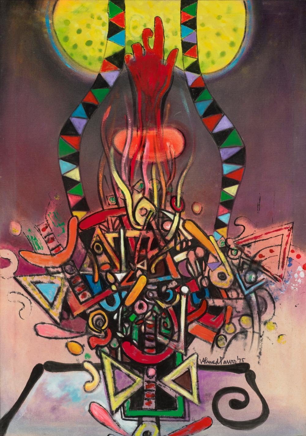 Ahmed Parvez comparable auction result: ahmed parvez 1926 1979 untitled still life oil on canvas42 x 30 in