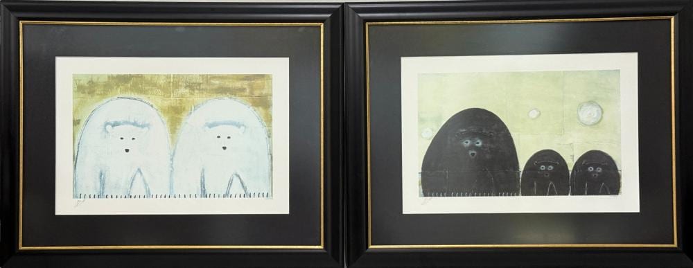 Jimmy Wright comparable auction result: jimmy wright brownies gemini lithographs