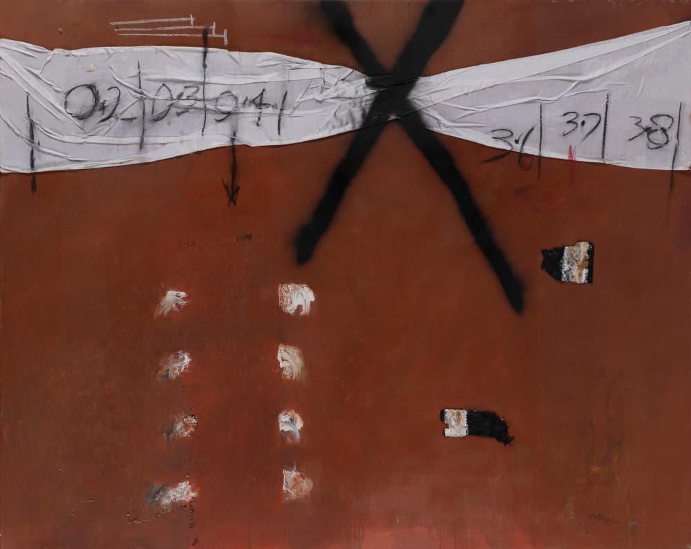 Wesley Walters comparable auction result: wes walters 1928 2014 abstract 1962