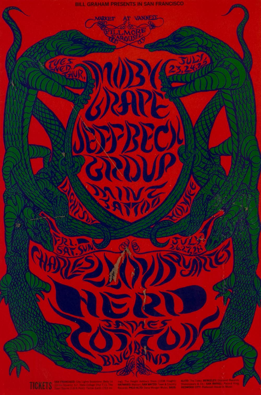 lee conklin born 1961 moby grape jeff beck group mint tattoo charles lloyd quartet herd and james cotton blues band 1968 · Gibson's · 2025-09-15 Lee Conklin comparable auction result: lee conklin born 1961 moby grape jeff beck group mint tattoo charles lloyd quartet herd and james cotton blues band 1968