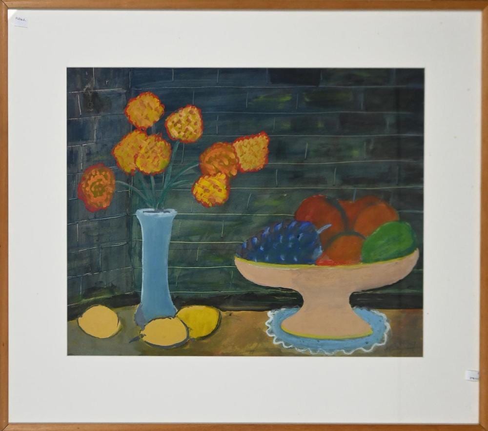 Harry Rosengrave comparable auction result: harry rosengrave still life 1956