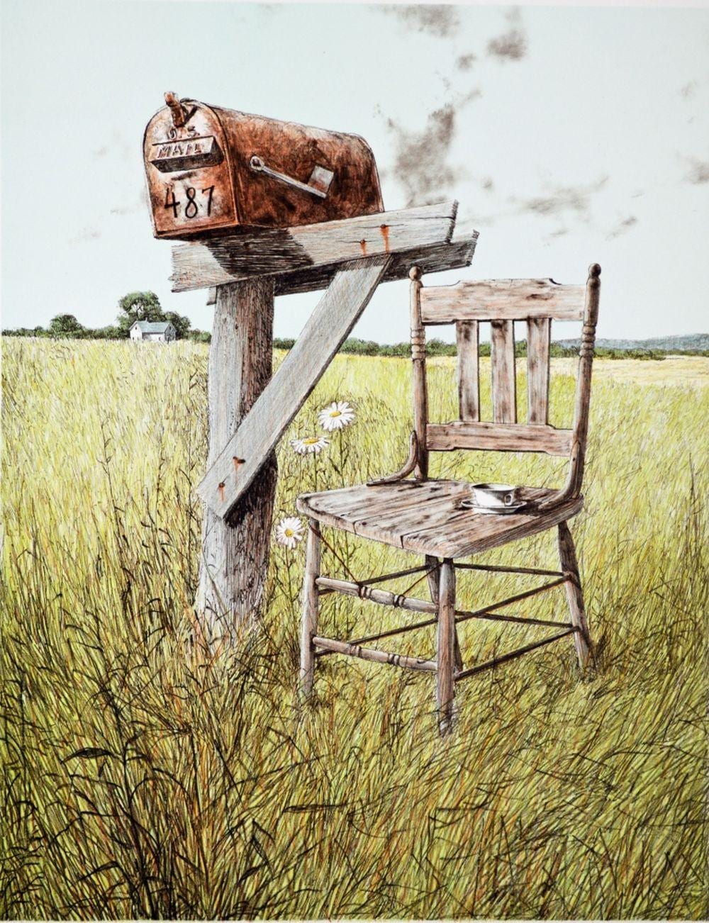 Gerald Lubeck comparable auction result: gerald lubeck nj vt 1942 2019 lithograph signed