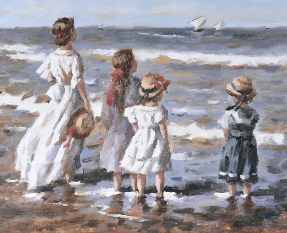 Francis Cristaux comparable auction result: francis cristaux 1956 oil on canvas at sea signed