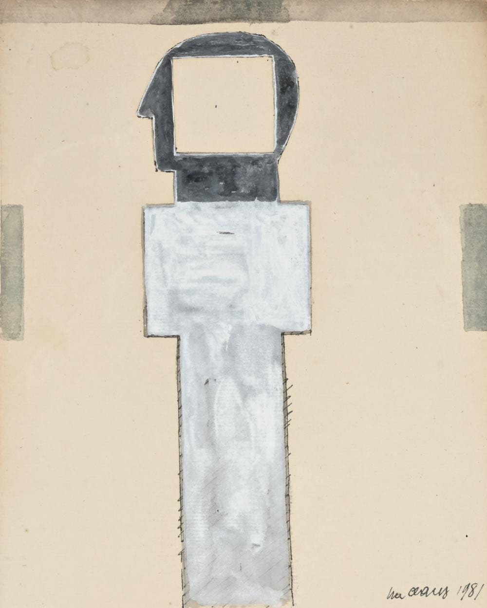 Luc Claus comparable auction result: luc claus 1930 2006 mixed media untitled signed and dated 1981