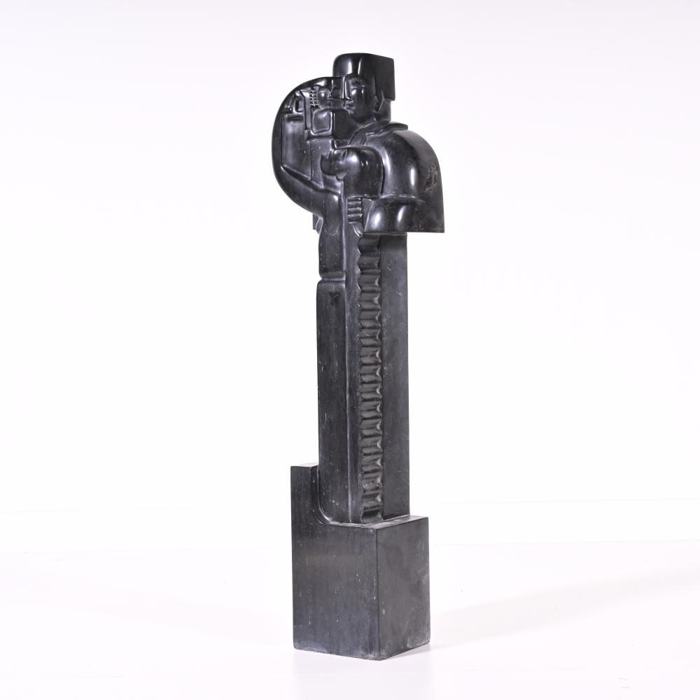 Joël Martel comparable auction result: jo l martel 1896 1966 after marble art deco statue of a loving couple