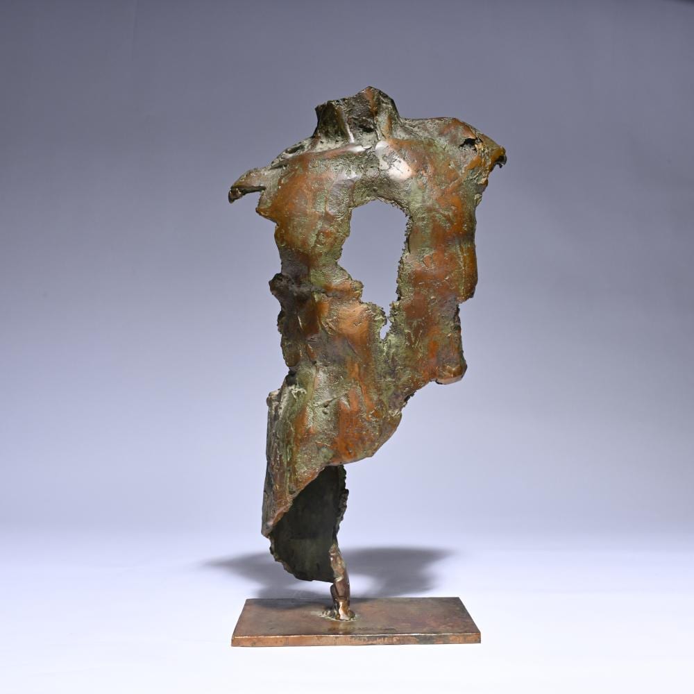 Jan Desmarets comparable auction result: jan desmarets 1961 bronze torso signed