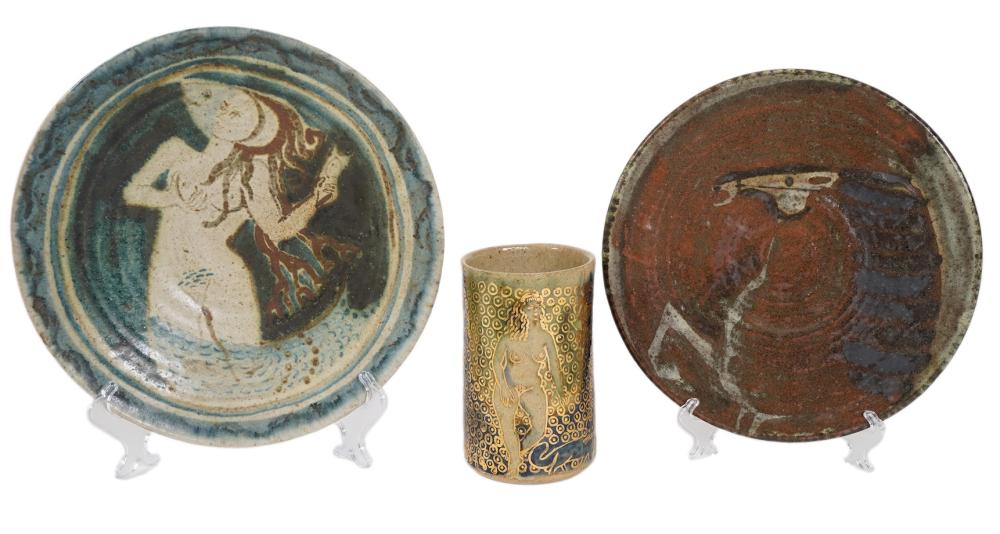 Eric James Mellon comparable auction result: eric james mellon 1925 2014 a small group of studio pottery wares