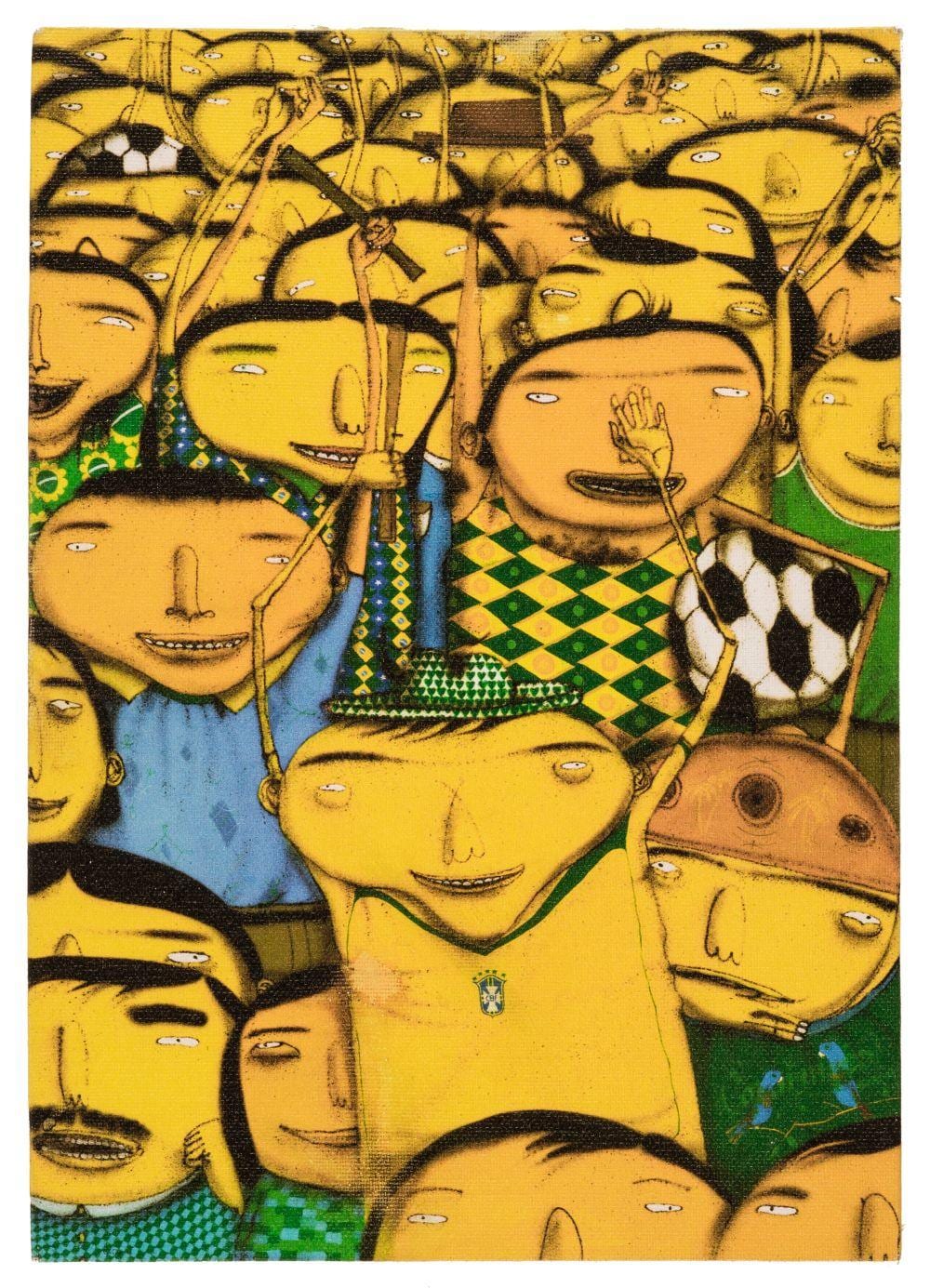 os gemeos brazilian 1974 nos somos pinta 2005 · Tate Ward Auctions · 2025-09-18 Os Gemeos comparable auction result: os gemeos brazilian 1974 nos somos pinta 2005