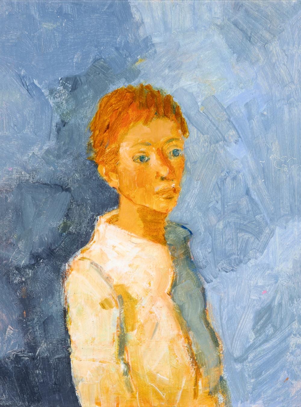 Cherith McKinstry comparable auction result: cherith mckinstry 1928 2004 portrait of a youth oil on board 38 x 28cm 15 x 11 signed provenance the collection of ib jorgensen