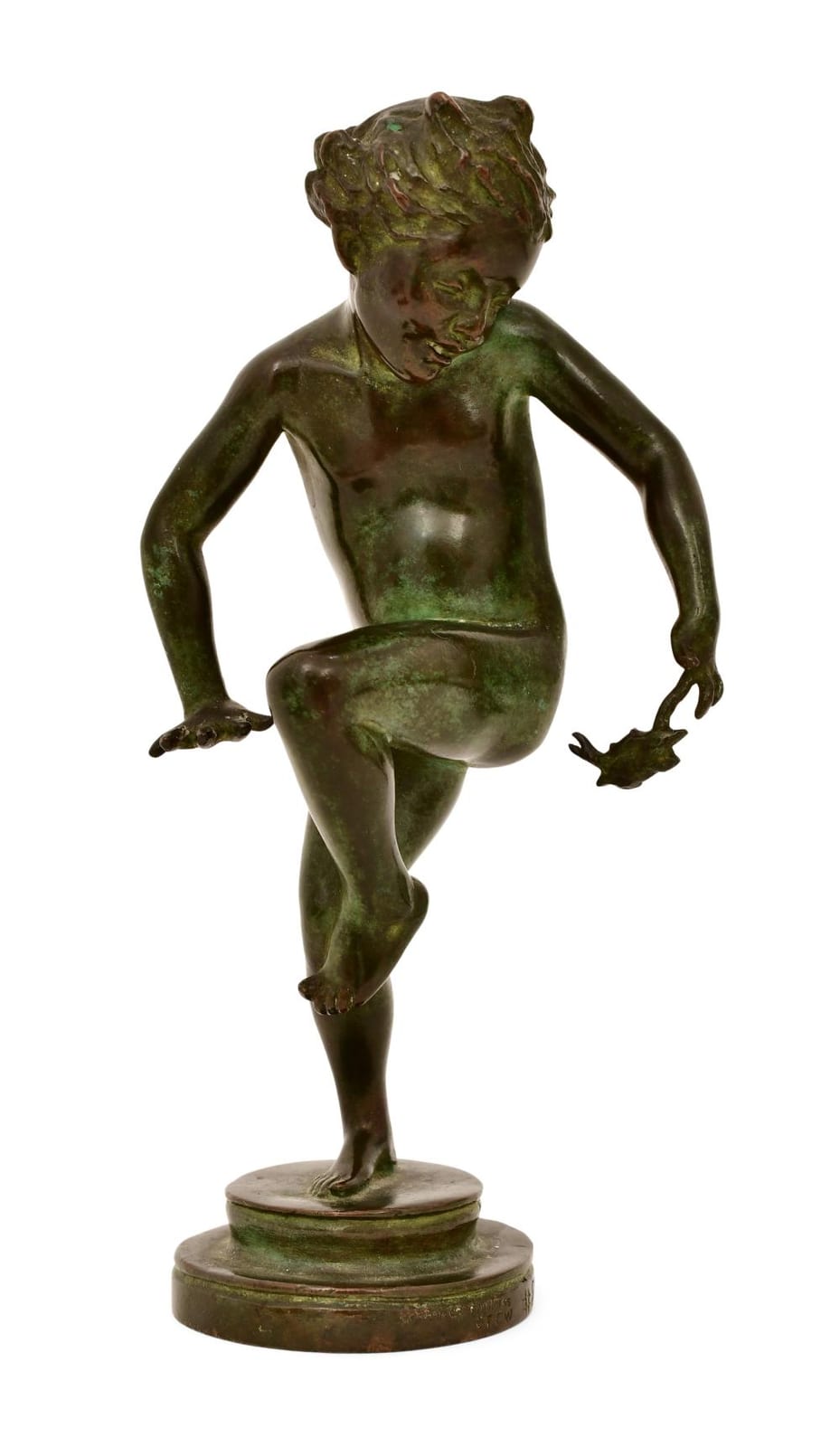 Bonnie MacLeary comparable auction result: bonnie macleary american 1890 1971 ouch bronze sculpture