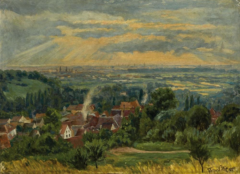 Walter Lilie comparable auction result: walter lilie 1876 leipzig 1924 schwetzingen southern