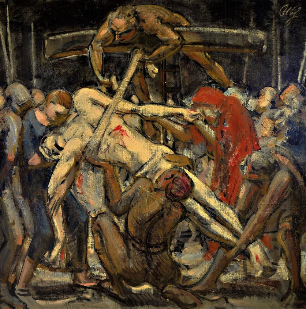 Albert Haueisen comparable auction result: albert haueisen 1872 stuttgart 1951 kandel cross