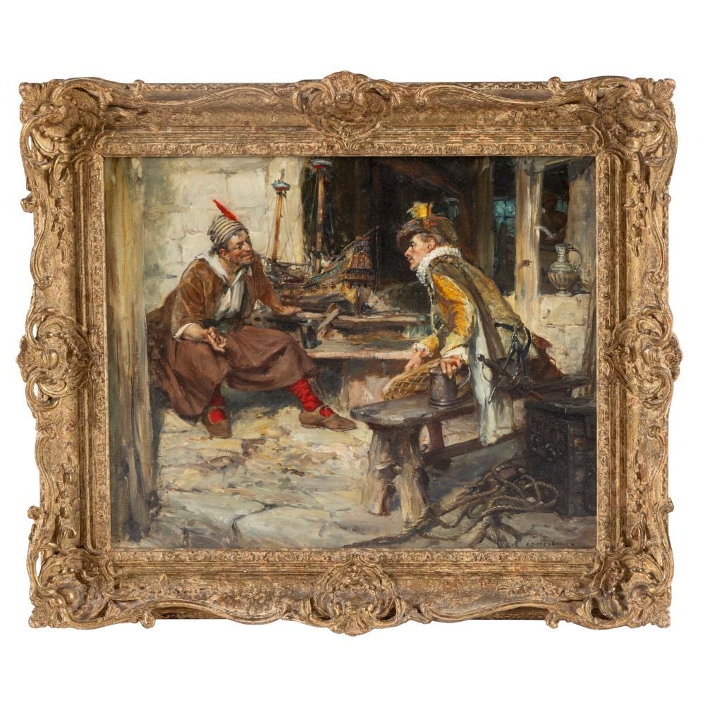 Arthur David McCormick comparable auction result: arthur david mccormick british 1860 1943