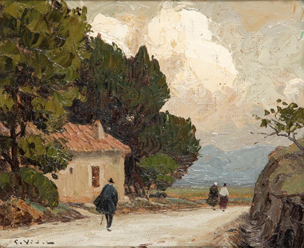 Gustave Vidal comparable auction result: gustave vidal the walk