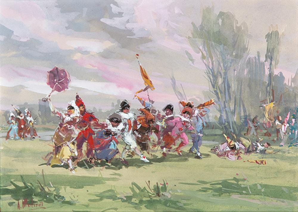 Antonio Medina Serrano comparable auction result: antonio medina serrano carnival in madrid