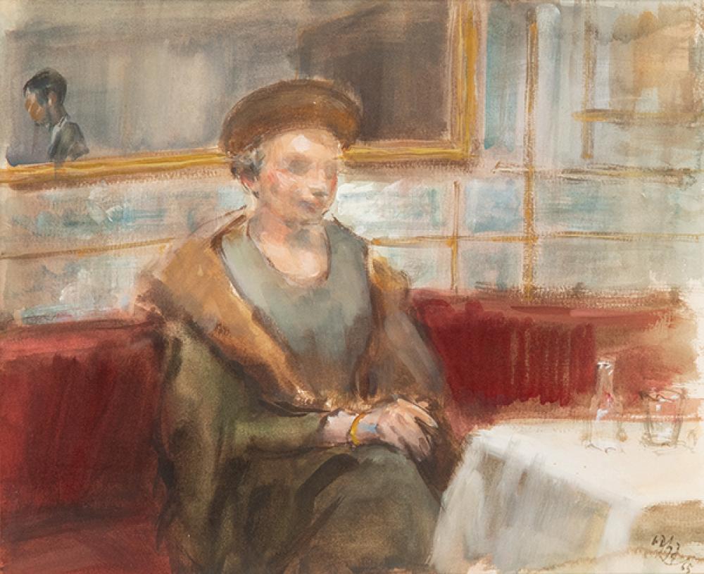 ram n gaya lady in the interior · Subastas Segre · 2025-09-16 Ramón Gaya comparable auction result: ram n gaya lady in the interior
