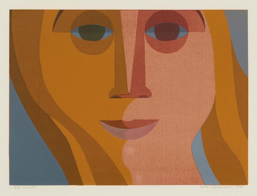 Dora Chapman comparable auction result: dora chapman 1911 1995 teener 1969 screenprint ed 15 50 28 x 38cm