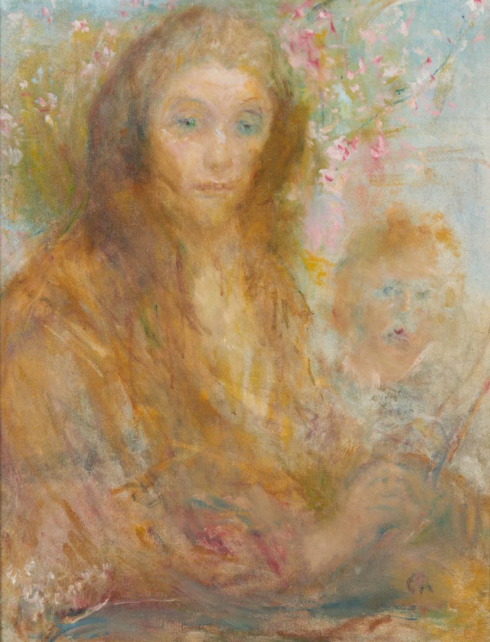 ina gregory 1874 1964 self portrait with brushes oil on canvas 73 x 56 5cm · Leonard Joel · 2025-09-22 Ina Gregory comparable auction result: ina gregory 1874 1964 self portrait with brushes oil on canvas 73 x 56 5cm