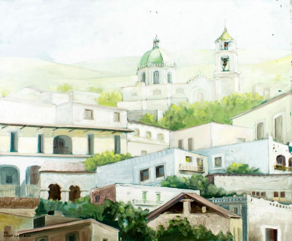 Kurt Larisch comparable auction result: kurt larisch austria mexico 1913 2009 oil painting
