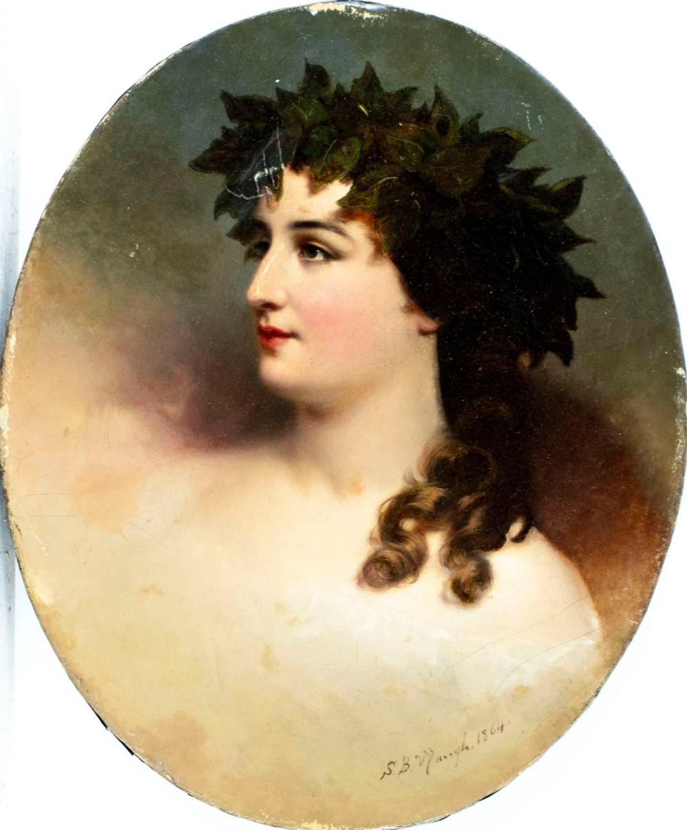 Samuel Bell Waugh comparable auction result: samuel bell waugh pa wi 1814 1885 oil painting antique