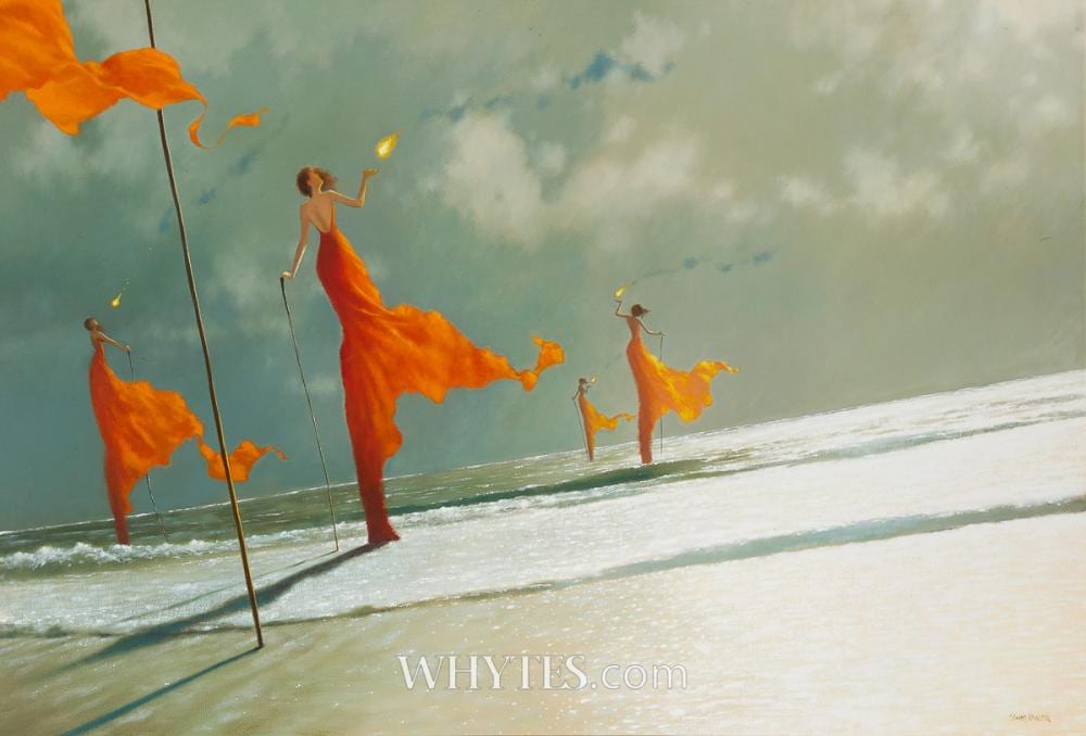 Jimmy Lawlor comparable auction result: jimmy lawlor b 1967 light storm