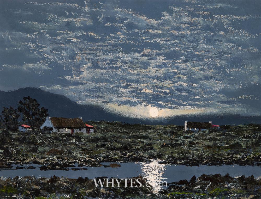 Ciaran Clear comparable auction result: ciaran clear 1920 2000 moonrise connemara