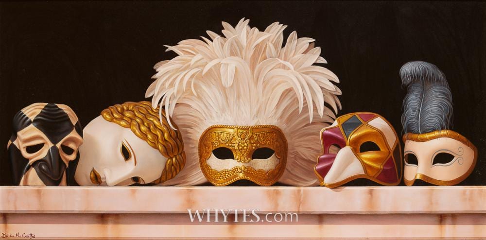 Brian McCarthy comparable auction result: brian mccarthy b 1960 masquerade 2003