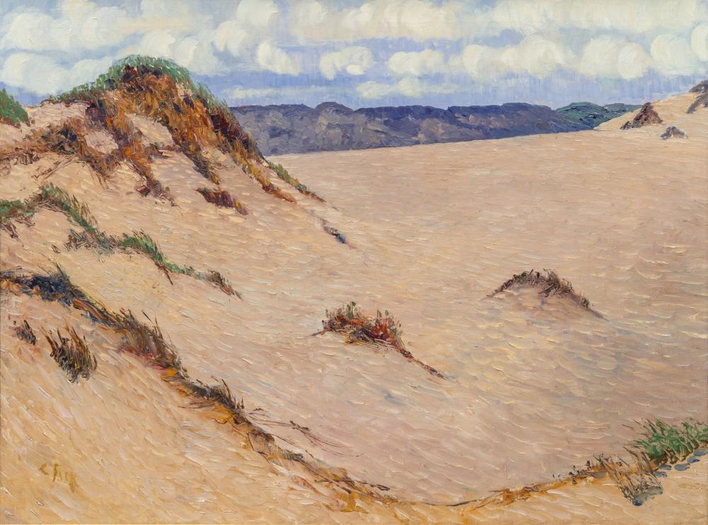 Carl Arp comparable auction result: carl arp kiel 1867 jena 1913 dune on sylt