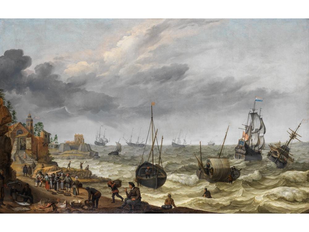Abraham Willaerts comparable auction result: abraham willaerts 1603 utrecht 1669 ebenda zugeschrieben