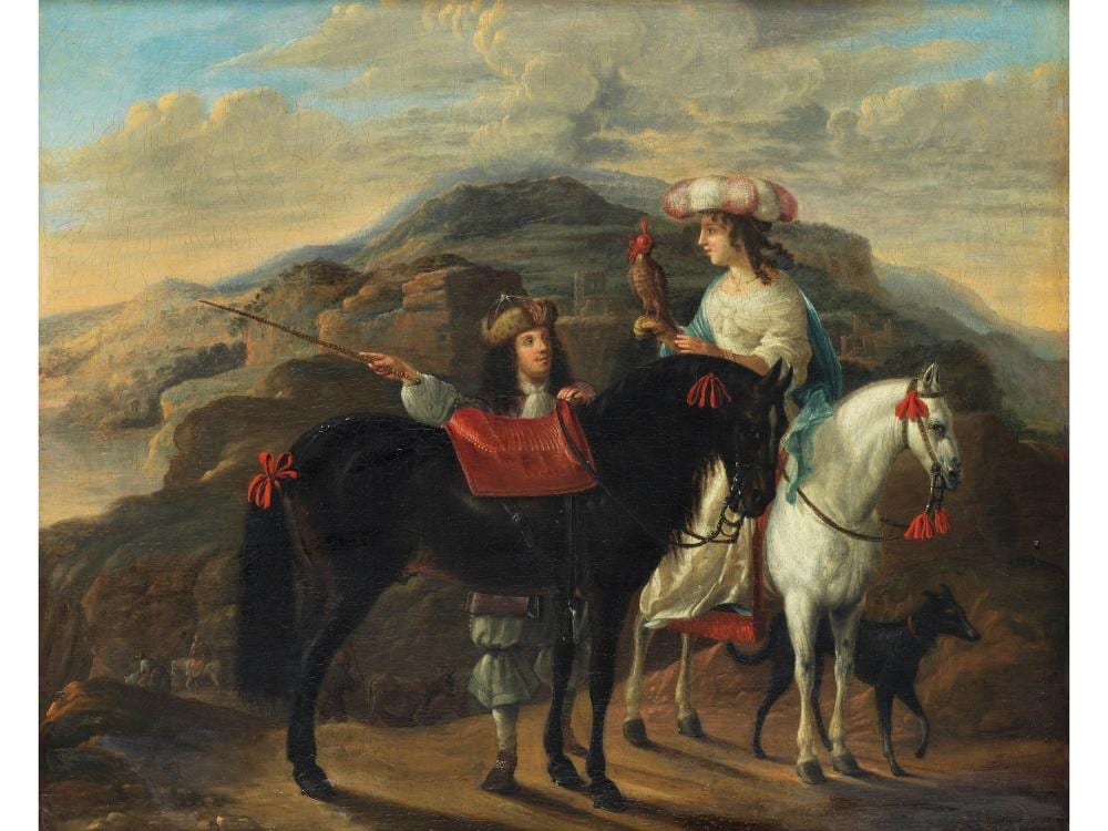 Johannes Lingelbach comparable auction result: johannes lingelbach 1622 frankfurt am main 1674 amsterdam kreis des