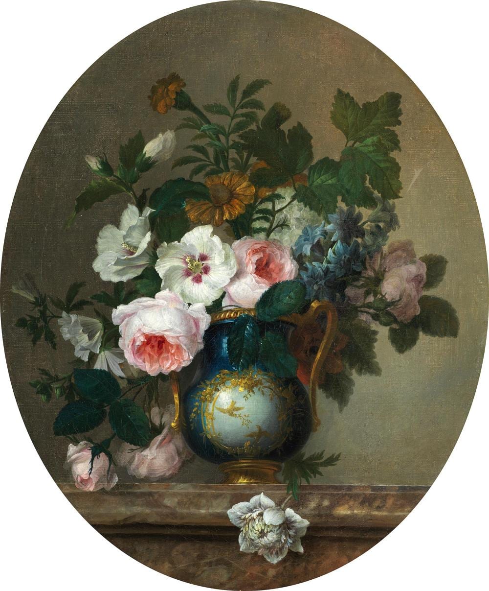 Cornelis van Spaendonck comparable auction result: cornelis van spaendonck 1756 tilburg 1840 paris zugeschrieben