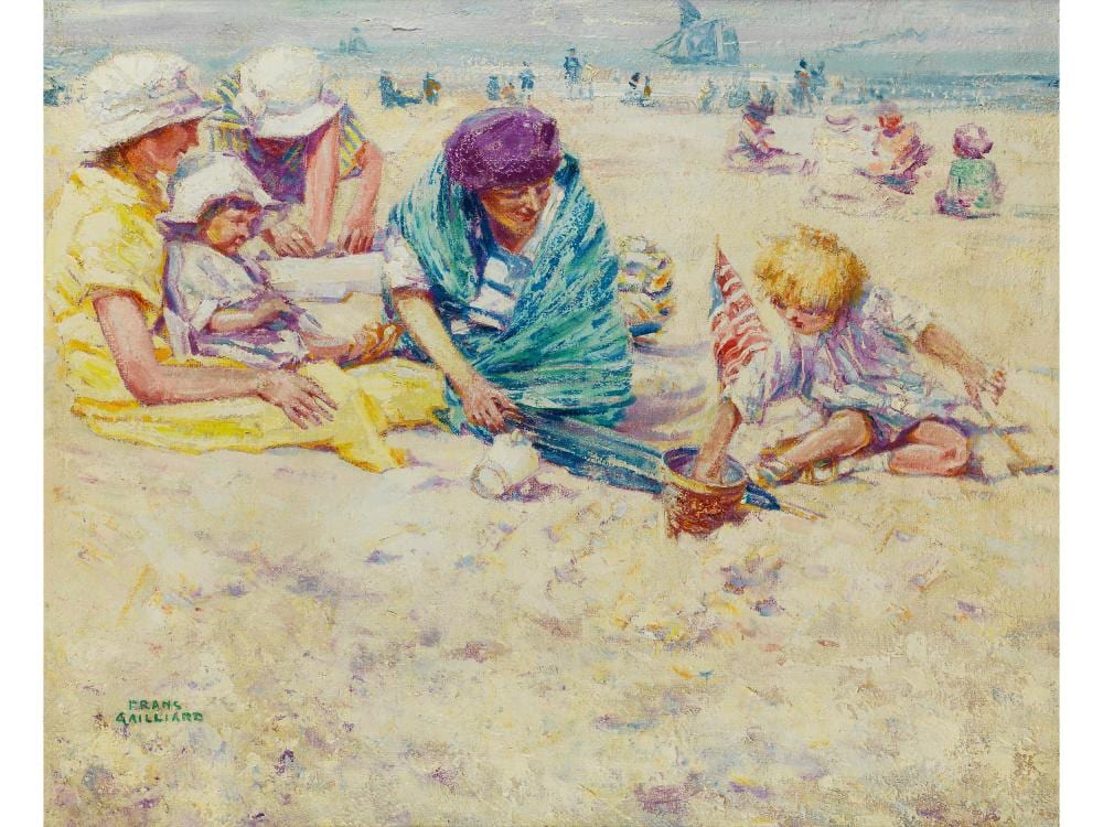 Frans Gailliard comparable auction result: frans gailliard 1861 br ssel 1932 saint gilles