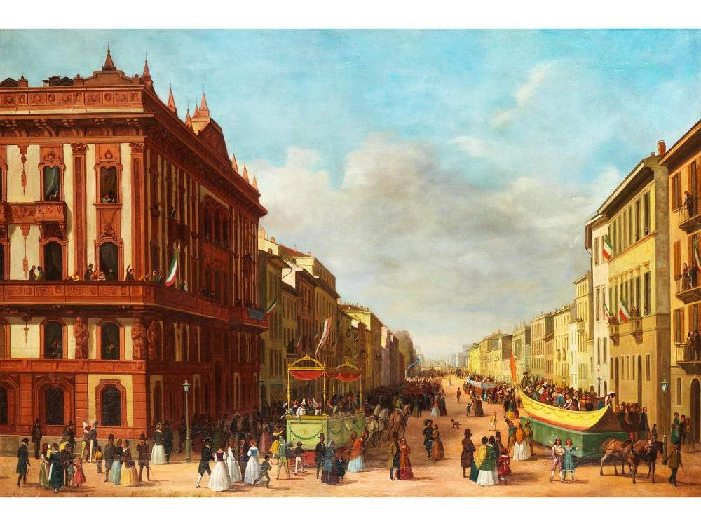 Federico Moia comparable auction result: federico moja 1802 mailand 1885 dolo venetien